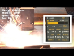 Tải laser cắt 60kW (Triệu bộ sấm sét) biểu diễn --- cắt thép carbon 20mm